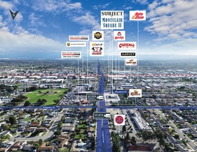 10340-10368 Central Ave, Montclair, CA - Vue aérienne  vue de carte - Image1