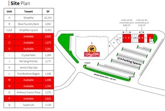 60 Beaverbrook Rd, Lincoln Park, NJ à louer Plan de site– Image 1 sur 1