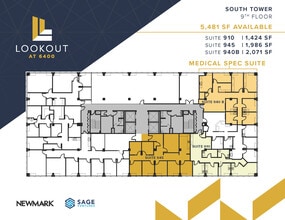 6400 Arlington Blvd, Falls Church, VA à louer Plan d’étage– Image 1 sur 1
