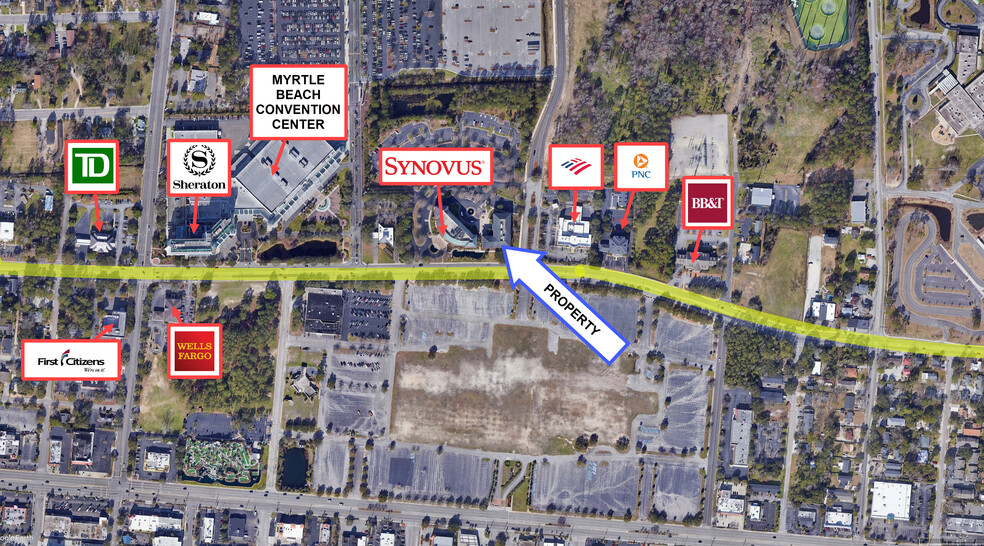 611 Burroughs And Chapin Blvd, Myrtle Beach, SC à louer - Photo de l’immeuble – Image 3 sur 3