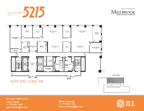 5215 Old Orchard Rd, Skokie, IL à louer Plan d’étage– Image 1 sur 2