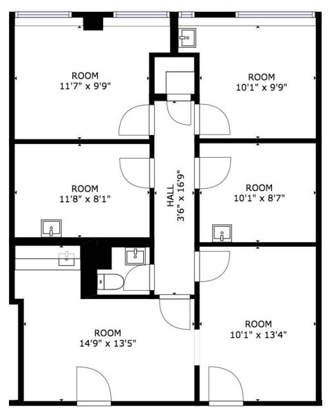 2301-2315 E 93rd St, Chicago, IL à louer Plan d’étage– Image 1 sur 1