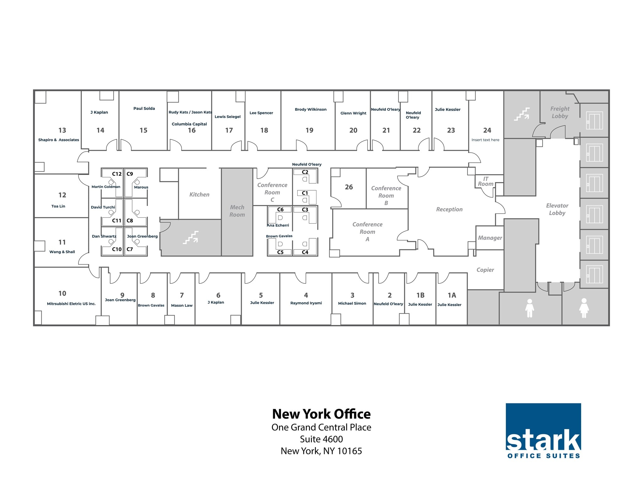 60 E 42nd St, New York, NY à louer Plan de site– Image 1 sur 7
