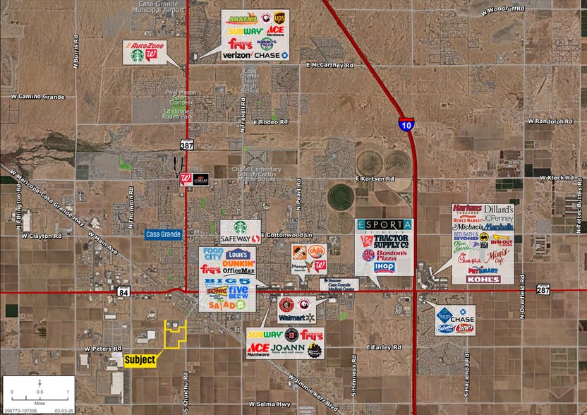 NWC Peters Road & Florence Street, Casa Grande, AZ à vendre - Photo de l’immeuble – Image 1 sur 6