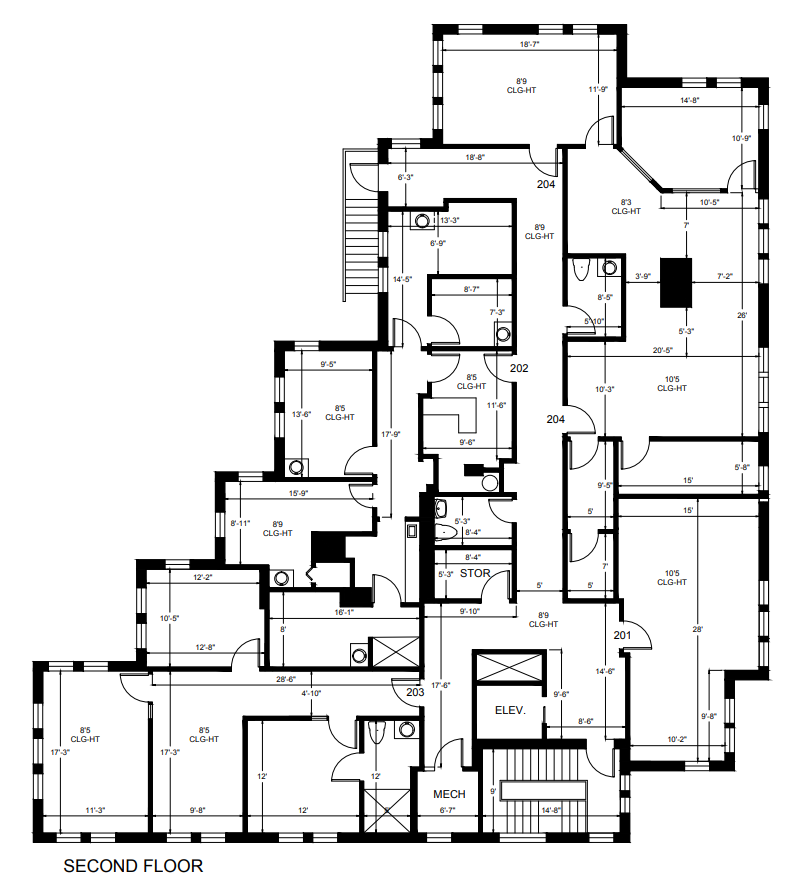 717 SE 2nd Ave, Fort Lauderdale, FL à louer Plan d’étage– Image 1 sur 1