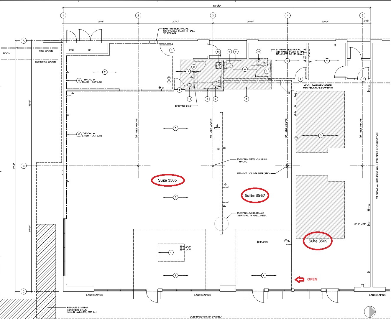 3565-3589 Industrial Dr, Santa Rosa, CA à louer Plan d’étage– Image 1 sur 1