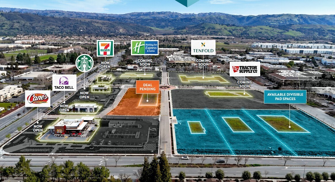 Cochrane Rd & Butterfield Blvd, Morgan Hill, CA à vendre Plan de site– Image 1 sur 3
