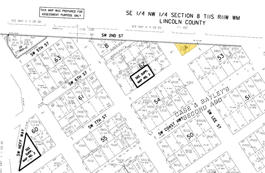 324 SW 7th St, Newport, OR à louer - Plan cadastral – Image 2 sur 2