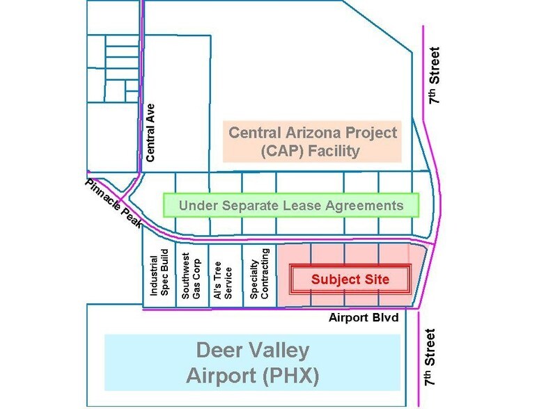 SWC 7th St & Pinnacle Peak Rd, Phoenix, AZ à vendre - Plan de site – Image 3 sur 5