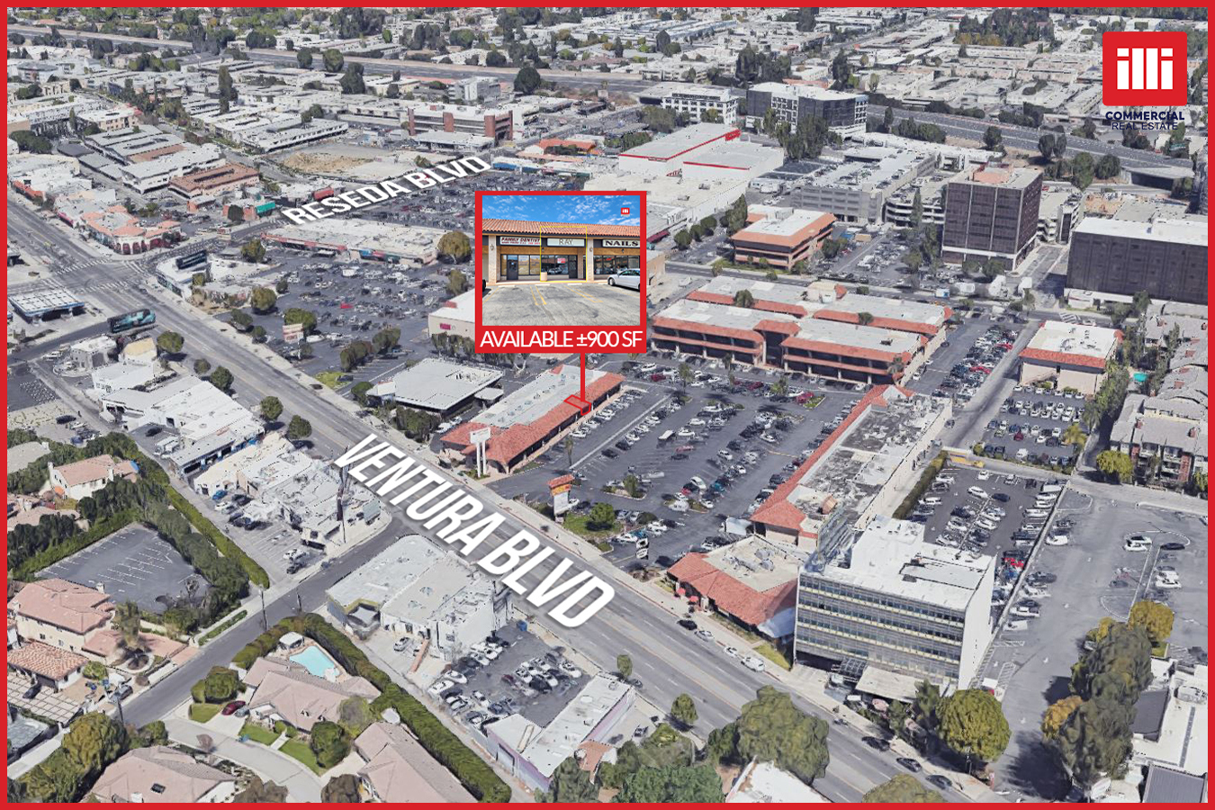 18399-18409 Ventura Blvd, Tarzana, CA à louer Photo de l’immeuble– Image 1 sur 7