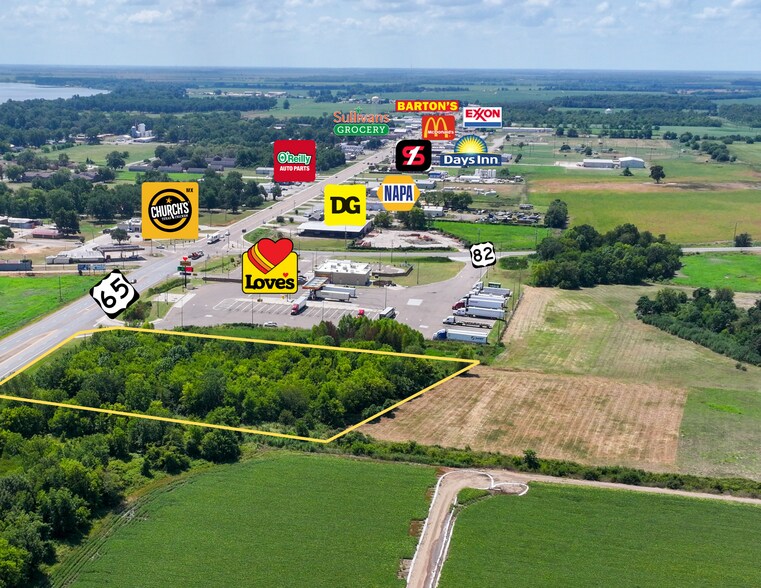 0 Hwy 65, Lake Village, AR à vendre - Aérien – Image 1 sur 9