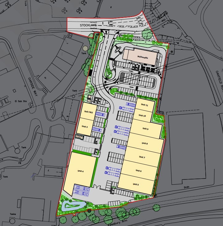 2 Garside Way, Aylesbury à louer Plan de site– Image 1 sur 5