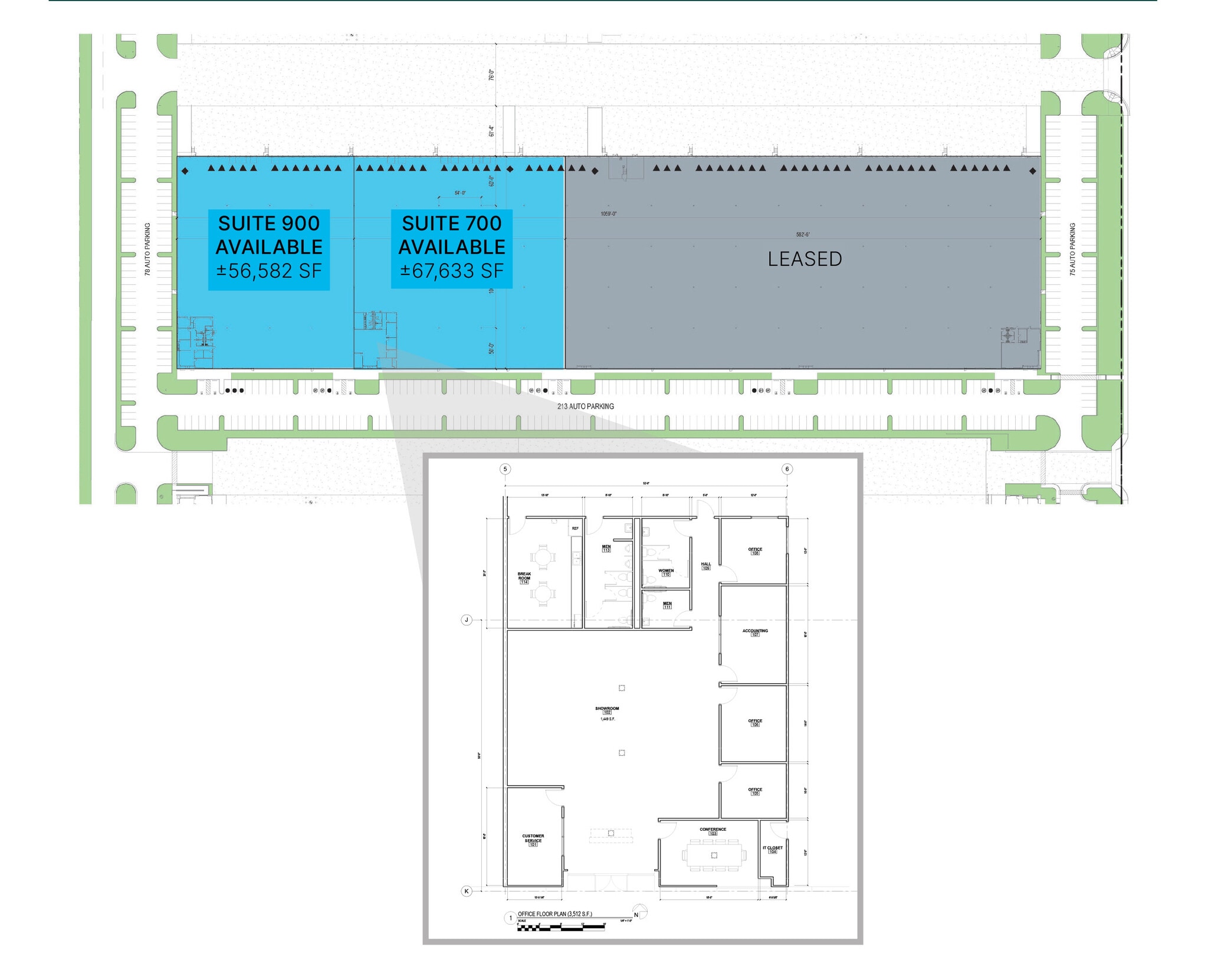 7205 W Buckeye Rd, Phoenix, AZ à louer Plan de site– Image 1 sur 1