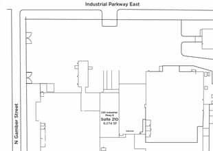 240 E Industrial Pky, Fayette, OH à louer Plan d’étage– Image 2 sur 2