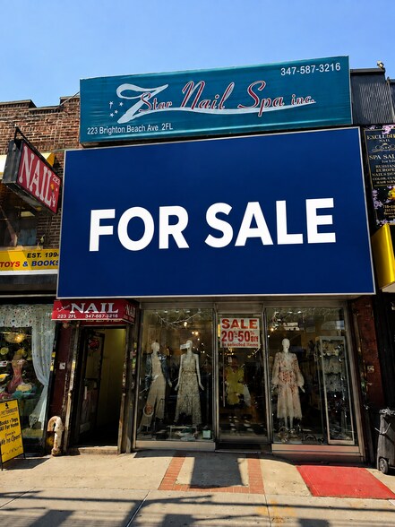 223 Brighton Beach Ave, Brooklyn, NY à vendre - Photo de l’immeuble – Image 2 sur 5