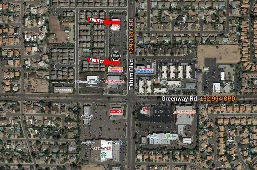 Tatum & Greenway, Phoenix, AZ à louer - Photo de l’immeuble – Image 2 sur 13