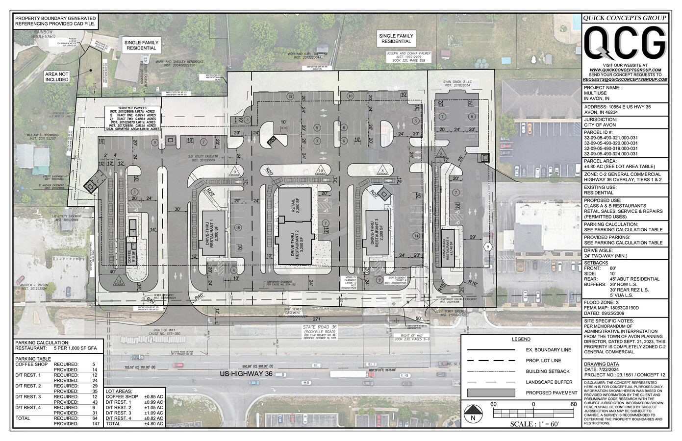 Plan de site