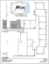 7501 Boulder View Dr, North Chesterfield, VA à louer Plan d’étage– Image 1 sur 1