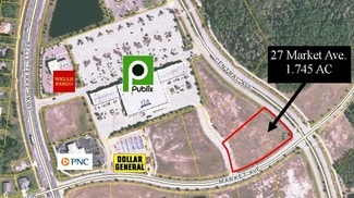 Plus de détails pour 27 Market Ave, Palm Coast, FL - Terrain à louer