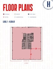 701 7th St NW, Washington, DC à louer Plan d’étage– Image 1 sur 1