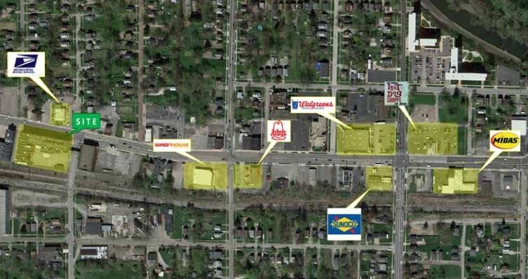 1313 W Market St, Warren, OH à vendre - Aérien – Image 2 sur 3