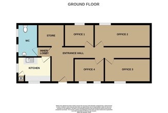 Unit Robartes Gardens, St Austell à louer Plan d’étage– Image 2 sur 4