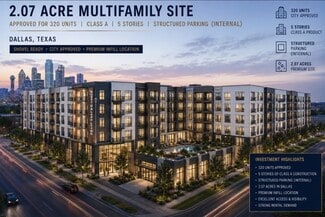 Plus de détails pour 132-140 E 12th St, Dallas, TX - Terrain à vendre