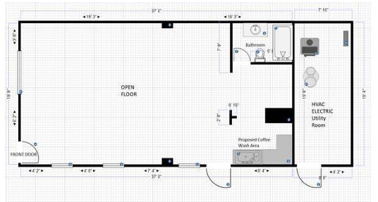 85 Ten Broeck Ave, Kingston, NY à louer Plan d’étage– Image 1 sur 7