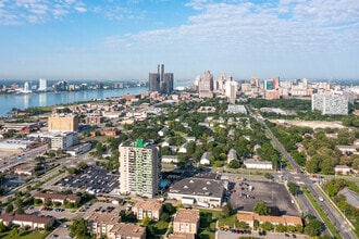 750 Chene St, Detroit, MI - VUE AÉRIENNE vue de carte