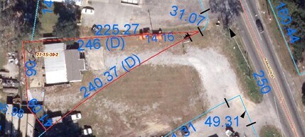 7149 N Palafox St, Pensacola, FL - Vue aérienne  vue de carte