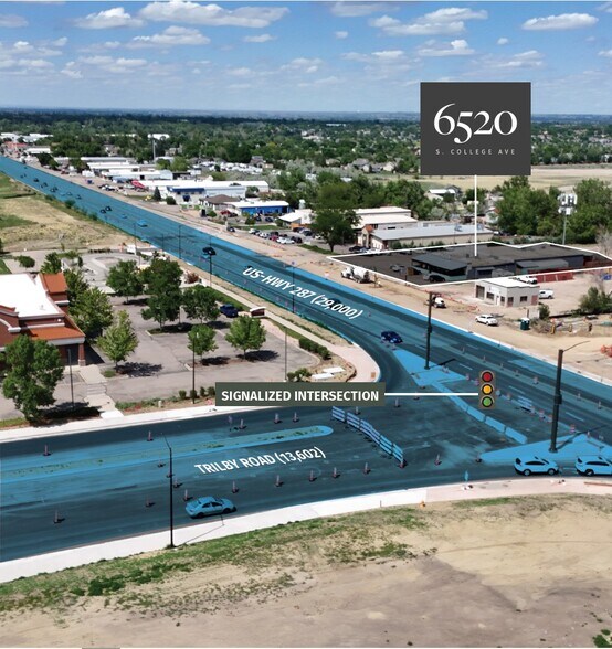 6520 S College Ave, Fort Collins, CO à vendre - Photo de l’immeuble – Image 3 sur 5
