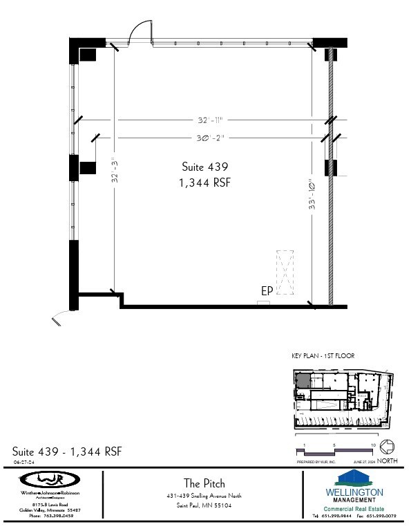 427 N Snelling Ave, Saint Paul, MN à louer Plan d’étage– Image 1 sur 1