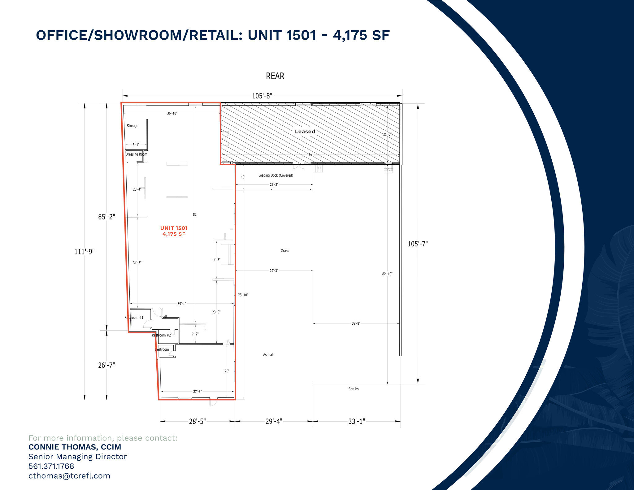 1220-1500 Elizabeth Ave, West Palm Beach, FL à louer Plan de site– Image 1 sur 1