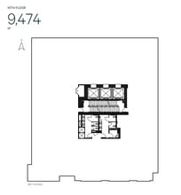 988 W Broadway, Vancouver, BC à louer Plan d’étage– Image 1 sur 1