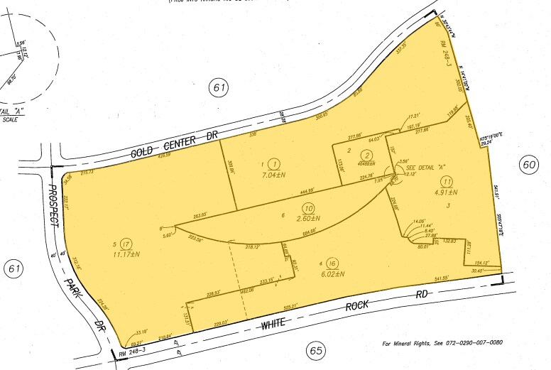 3100 Zinfandel Dr, Rancho Cordova, CA à louer - Plan cadastral – Image 2 sur 11