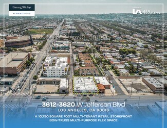 Plus de détails pour 3612-3620 W Jefferson Blvd, Los Angeles, CA - Local commercial à vendre
