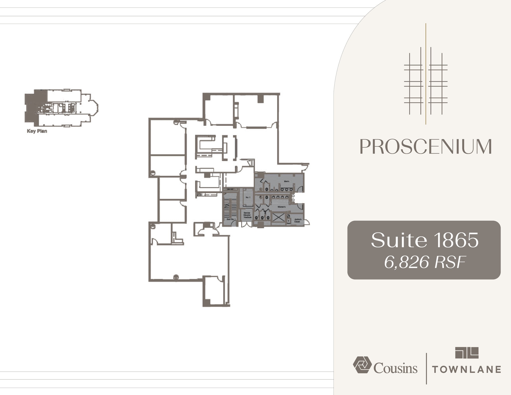 1170 Peachtree St, Atlanta, GA à louer Plan d’étage– Image 1 sur 1