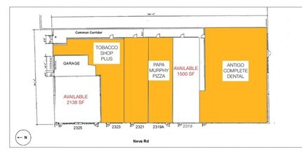 2319-2325 Neva Rd, Antigo, WI à louer Plan de site– Image 2 sur 2