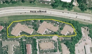 2204-2232 Welsch Industrial Ct, Saint Louis, MO - Vue aérienne  vue de carte