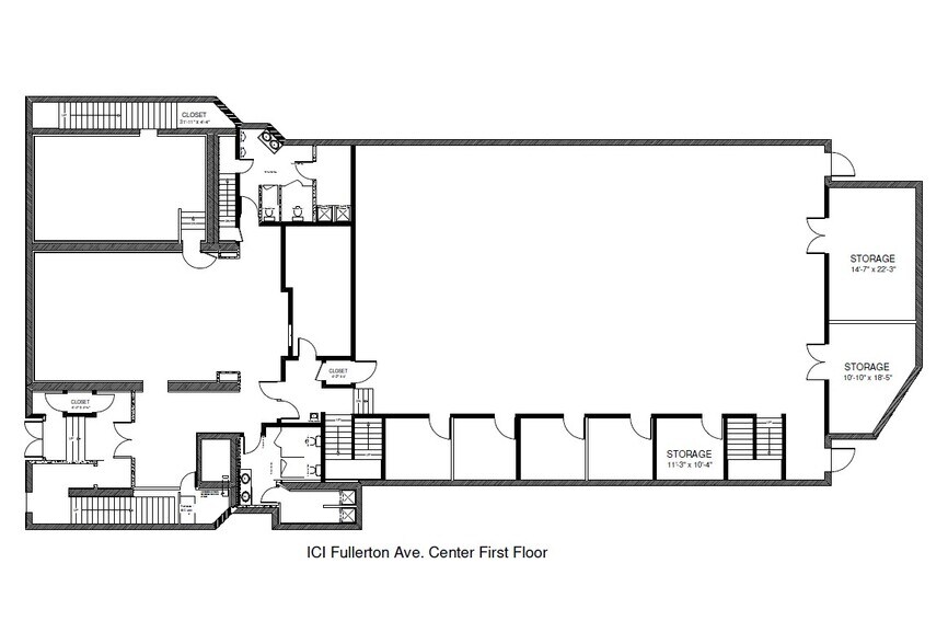 3327 W Fullerton Ave, Chicago, IL à vendre - Plan d’étage – Image 2 sur 9