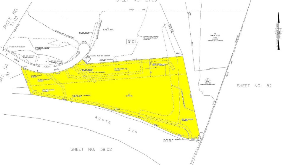 1009 Lenox Dr, Lawrenceville, NJ à louer - Plan cadastral – Image 2 sur 17