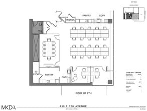 650 Fifth Ave, New York, NY à louer Plan d’étage– Image 1 sur 1