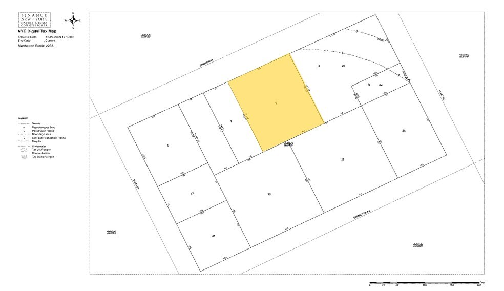 4910 Broadway, New York, NY à louer - Plan cadastral – Image 2 sur 20