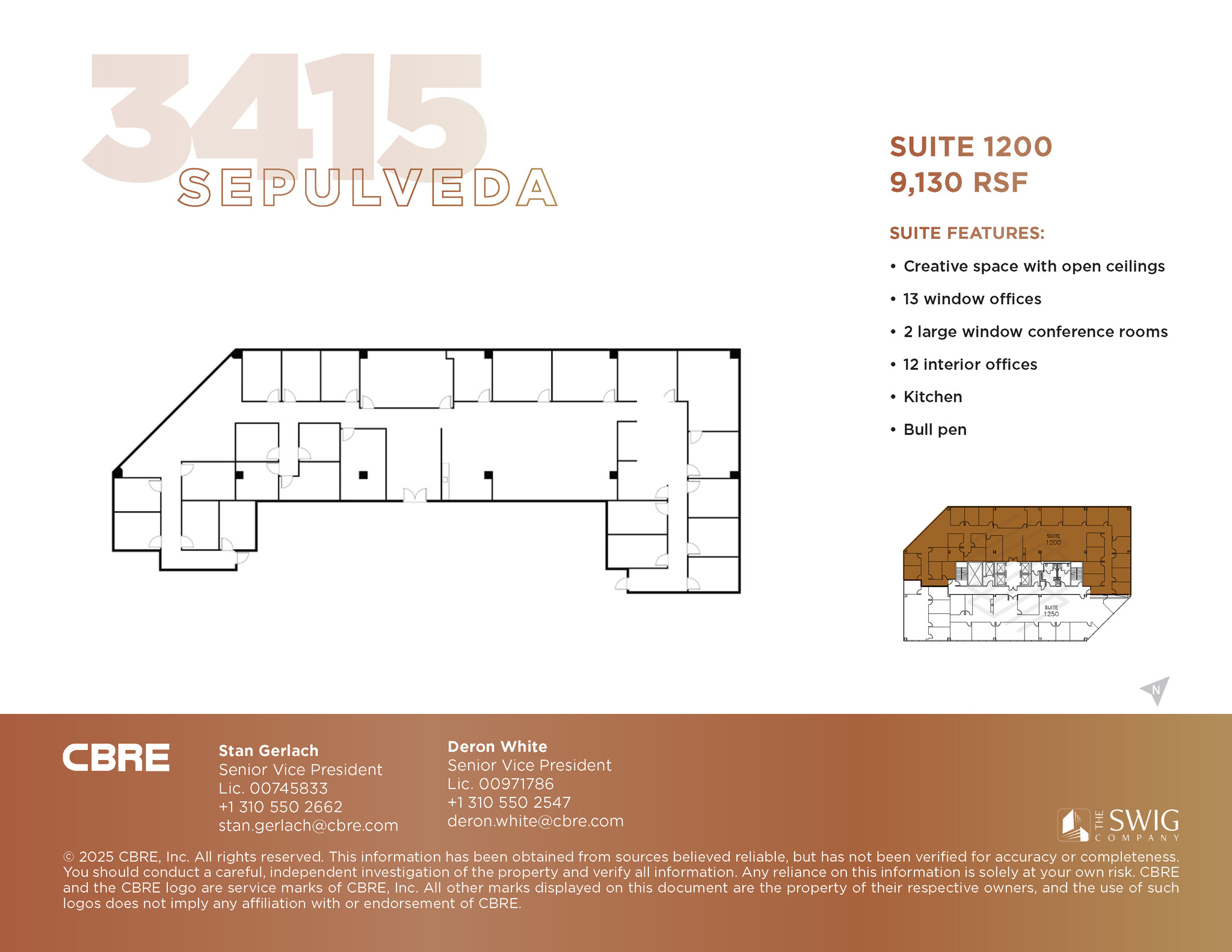 3415 S Sepulveda Blvd, Los Angeles, CA à louer Plan d’étage– Image 1 sur 1