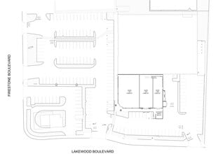 9018 Firestone Blvd, Downey, CA à louer Plan de site– Image 1 sur 2
