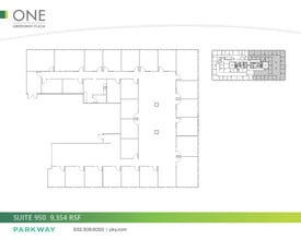 1 Greenway Plz, Houston, TX à louer Plan d’étage– Image 1 sur 2
