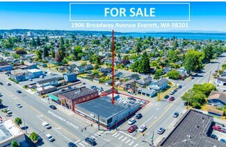 Plus de détails pour 1902-1906 Broadway Ave, Everett, WA - Local commercial à vendre