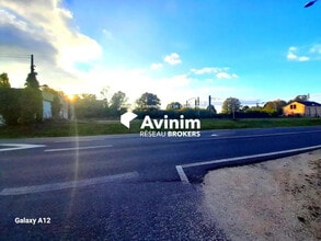 Vierzon, CHE - Vue aérienne vue de carte