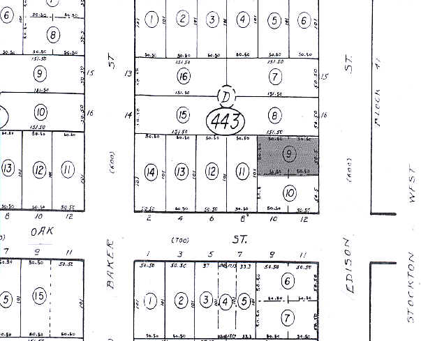 611 N Edison St, Stockton, CA à vendre - Plan cadastral – Image 2 sur 10