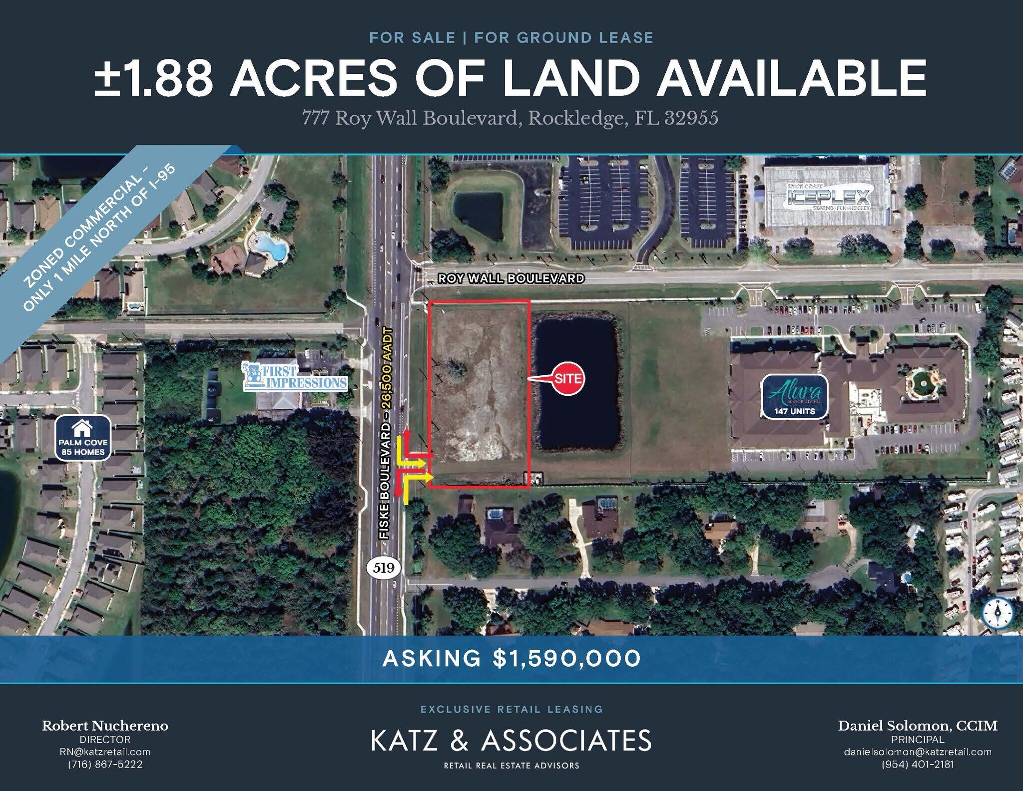 777 Roy Wall Blvd, Rockledge, FL à vendre Photo de l’immeuble– Image 1 sur 5